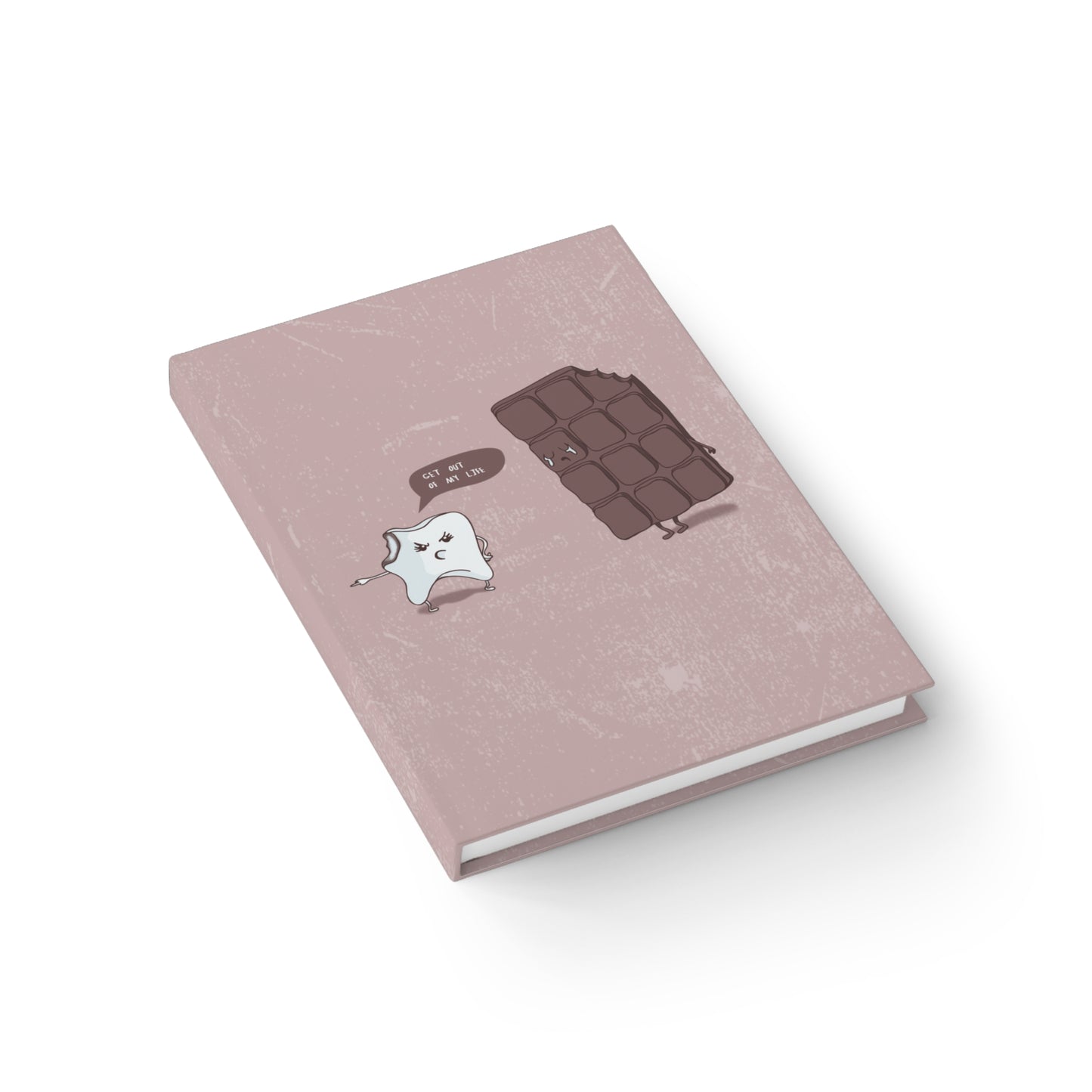 Funny Chocolate and Tooth Journal - Blank