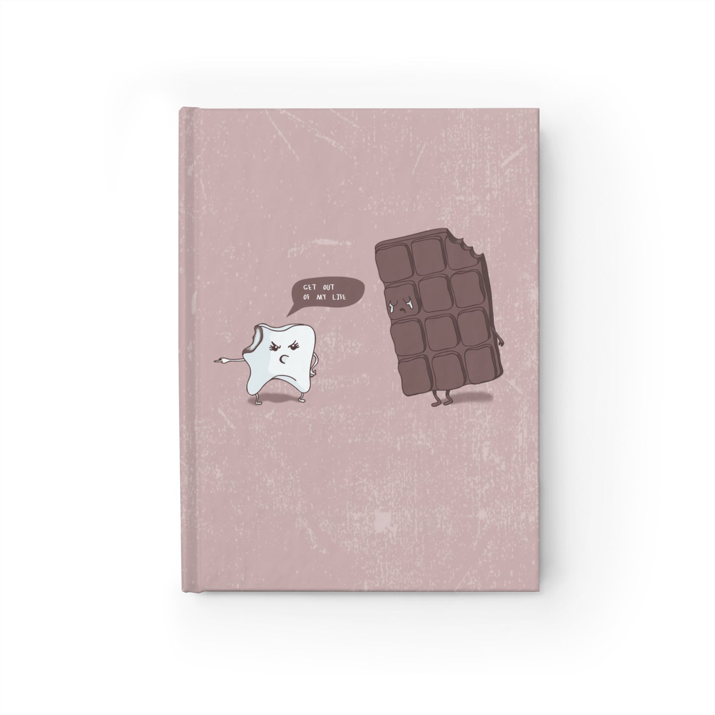 Funny Chocolate and Tooth Journal - Blank