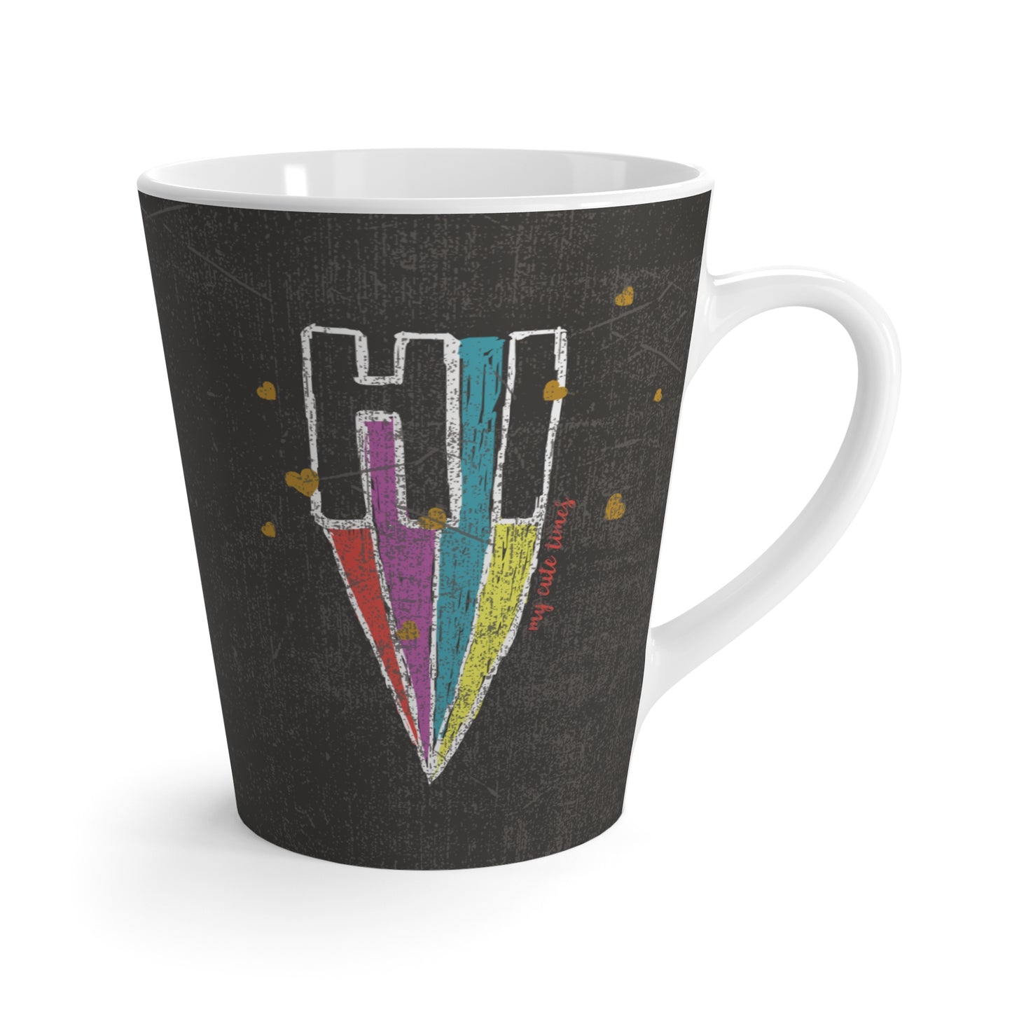 Cute Written Latte Mug