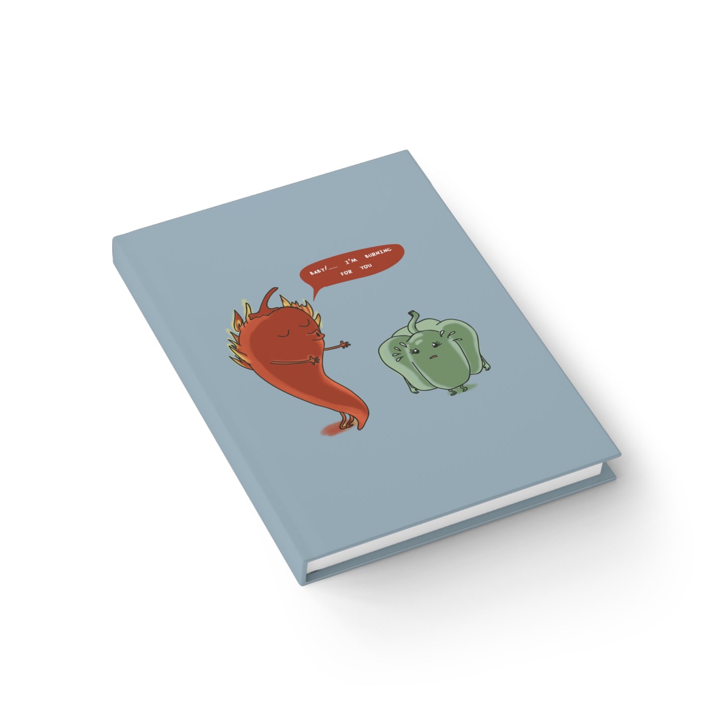 Cool Pepper Illustration Journal - Blank