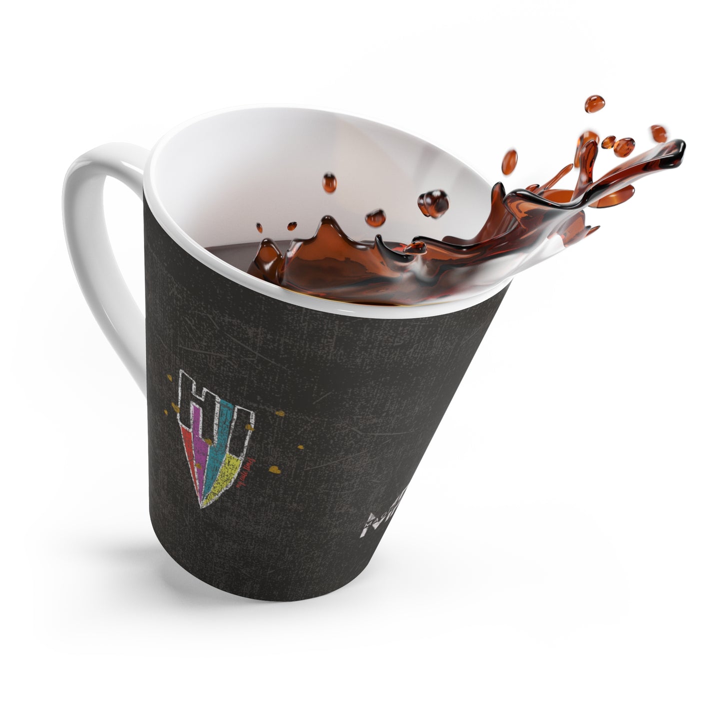 Cute Written Latte Mug