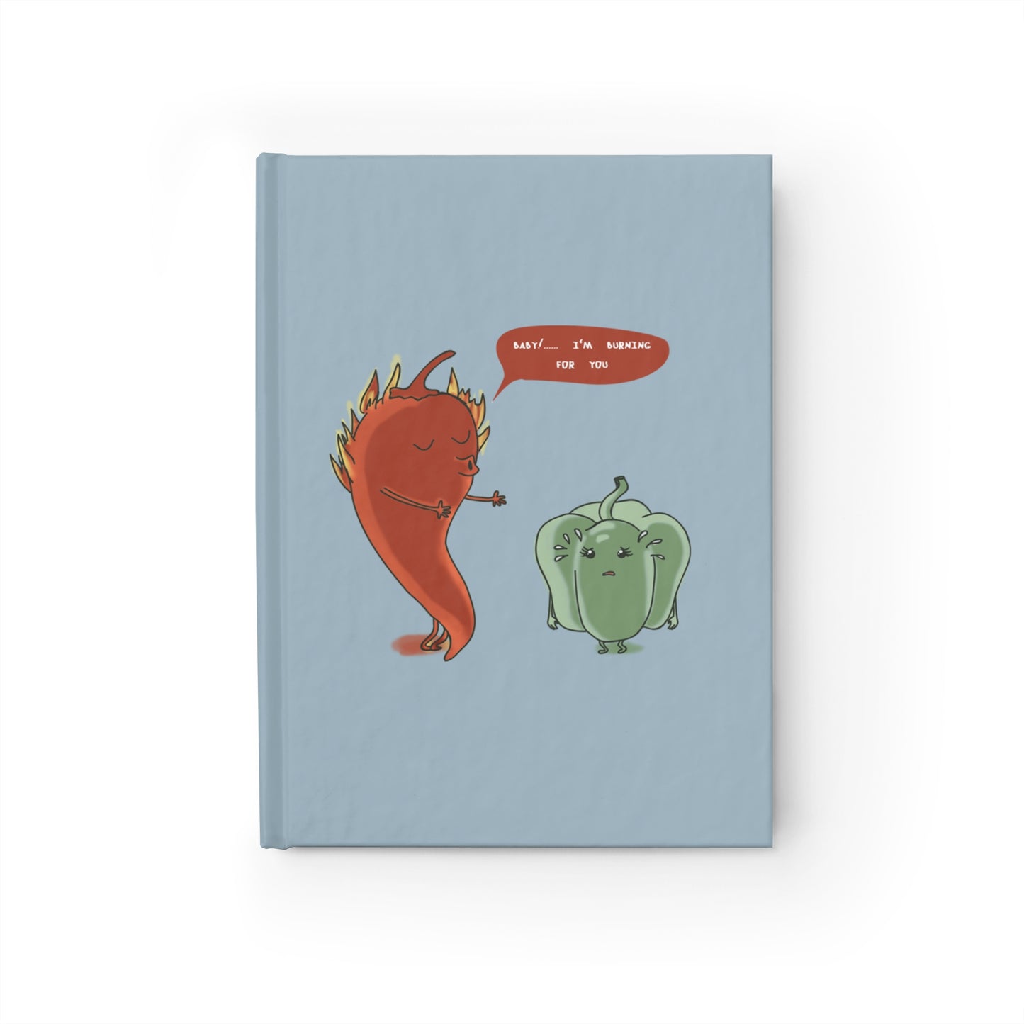 Cool Pepper Illustration Journal - Blank