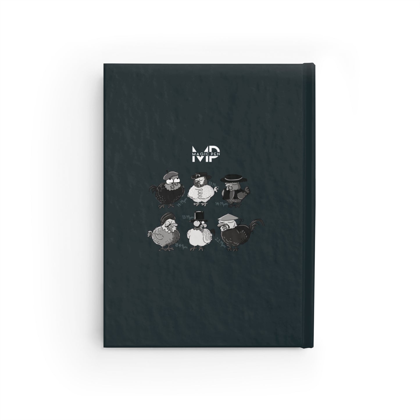 Journal Funny Roosters- Blank