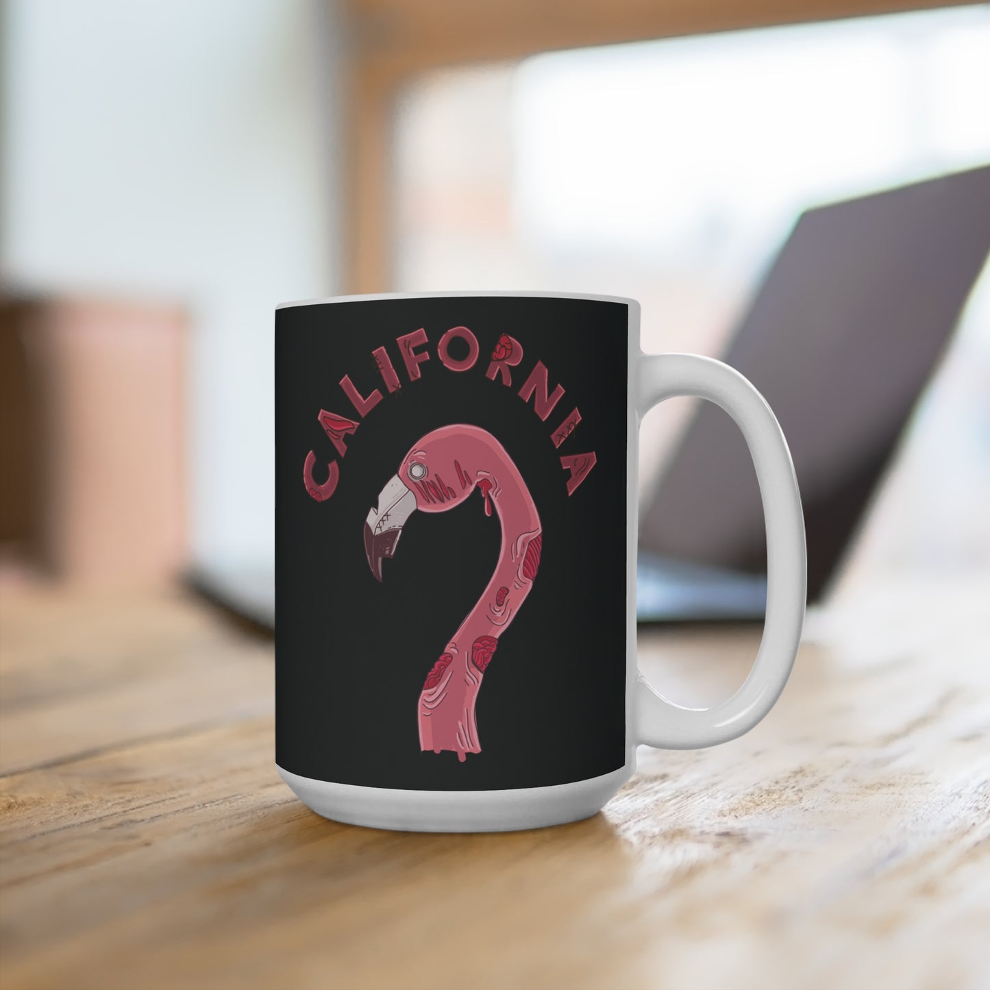 California Flamingo Mug 15oz