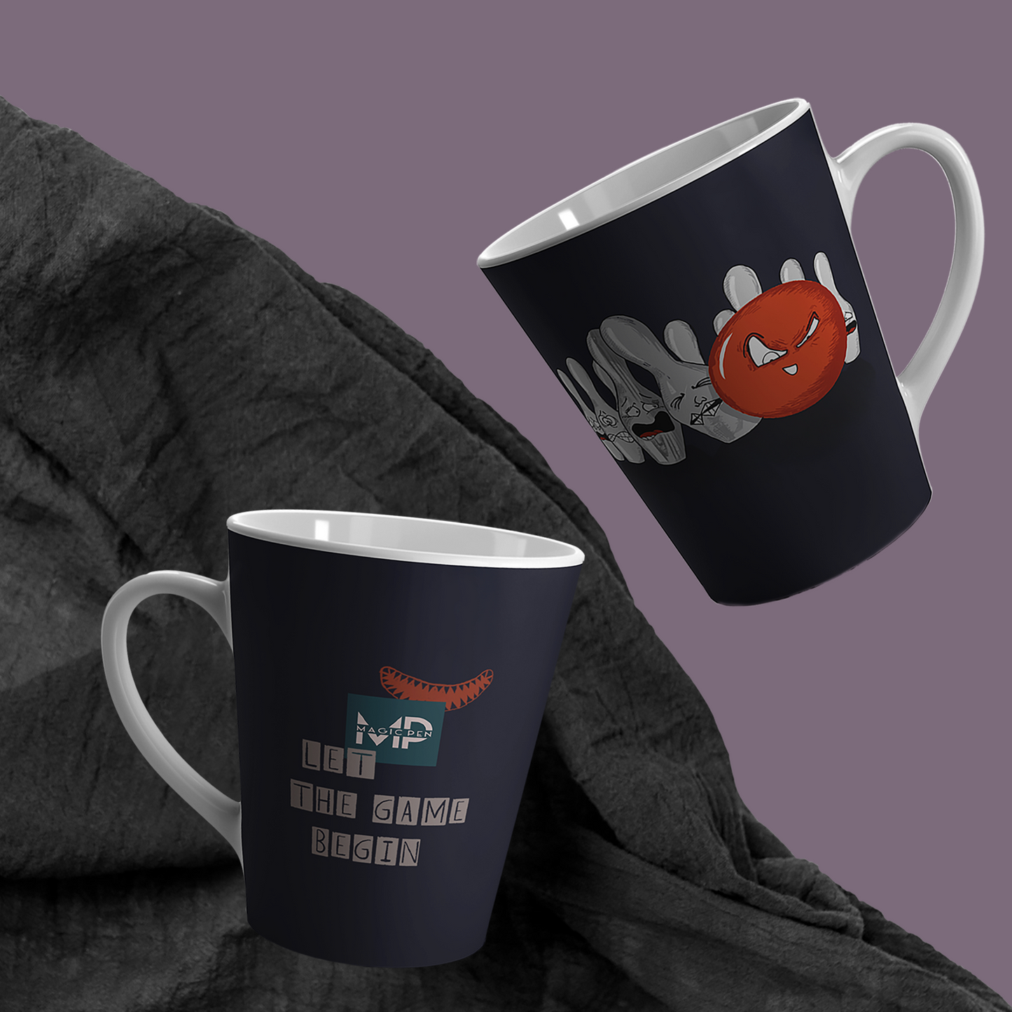 Bowling Latte Mug