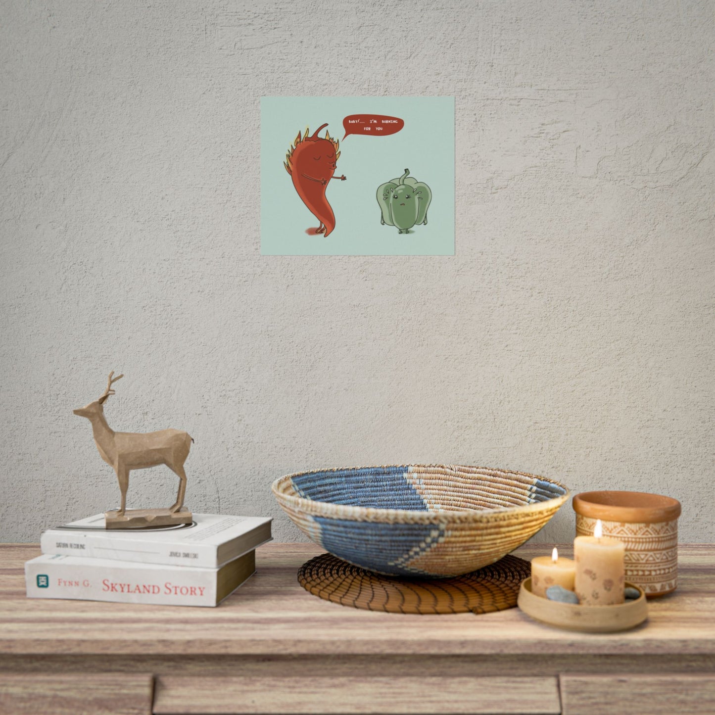 Fun Peppers-Rolled Posters