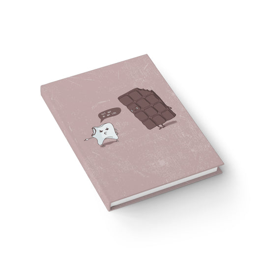 Funny Chocolate and Tooth Journal - Blank