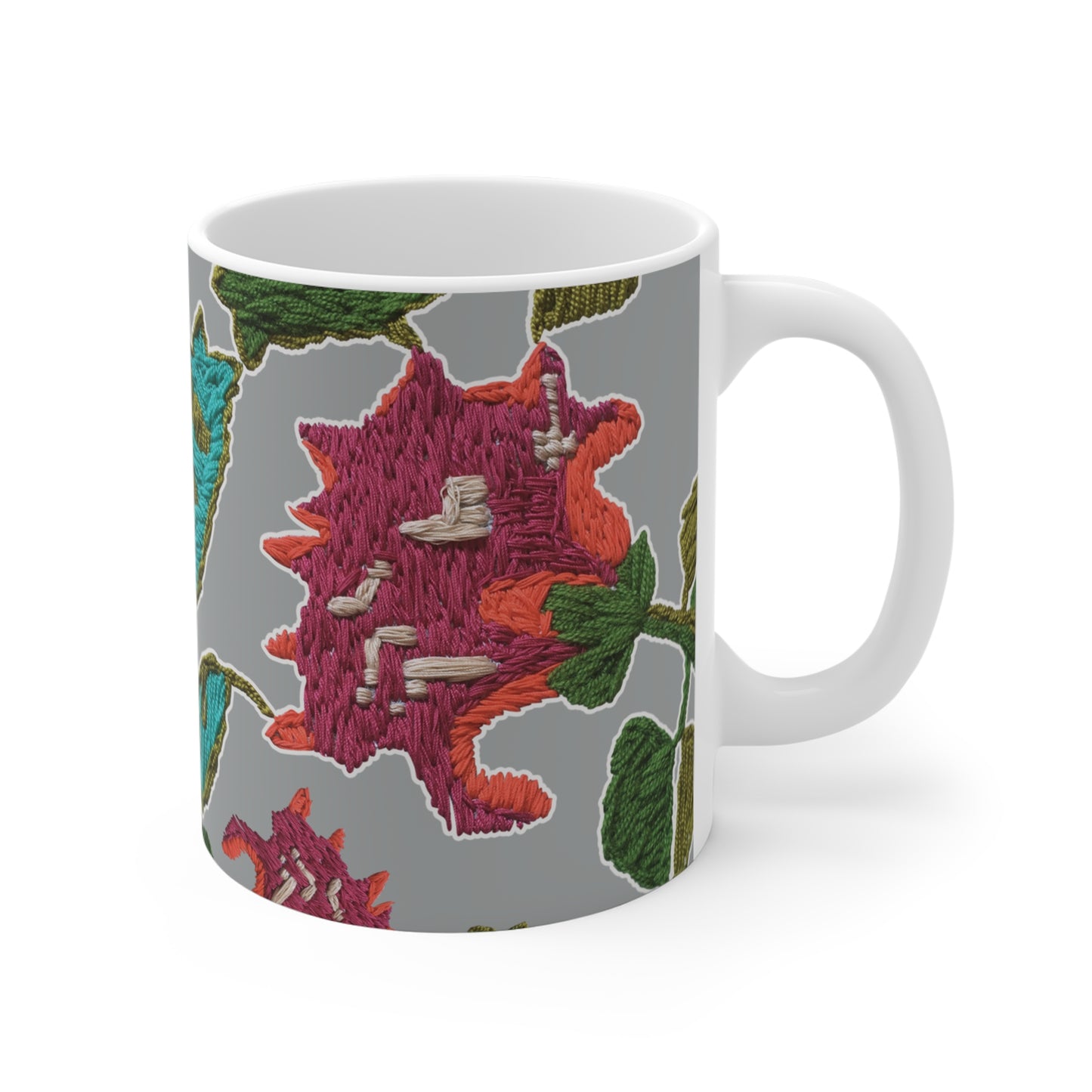 Embroidery Design Mug 11oz