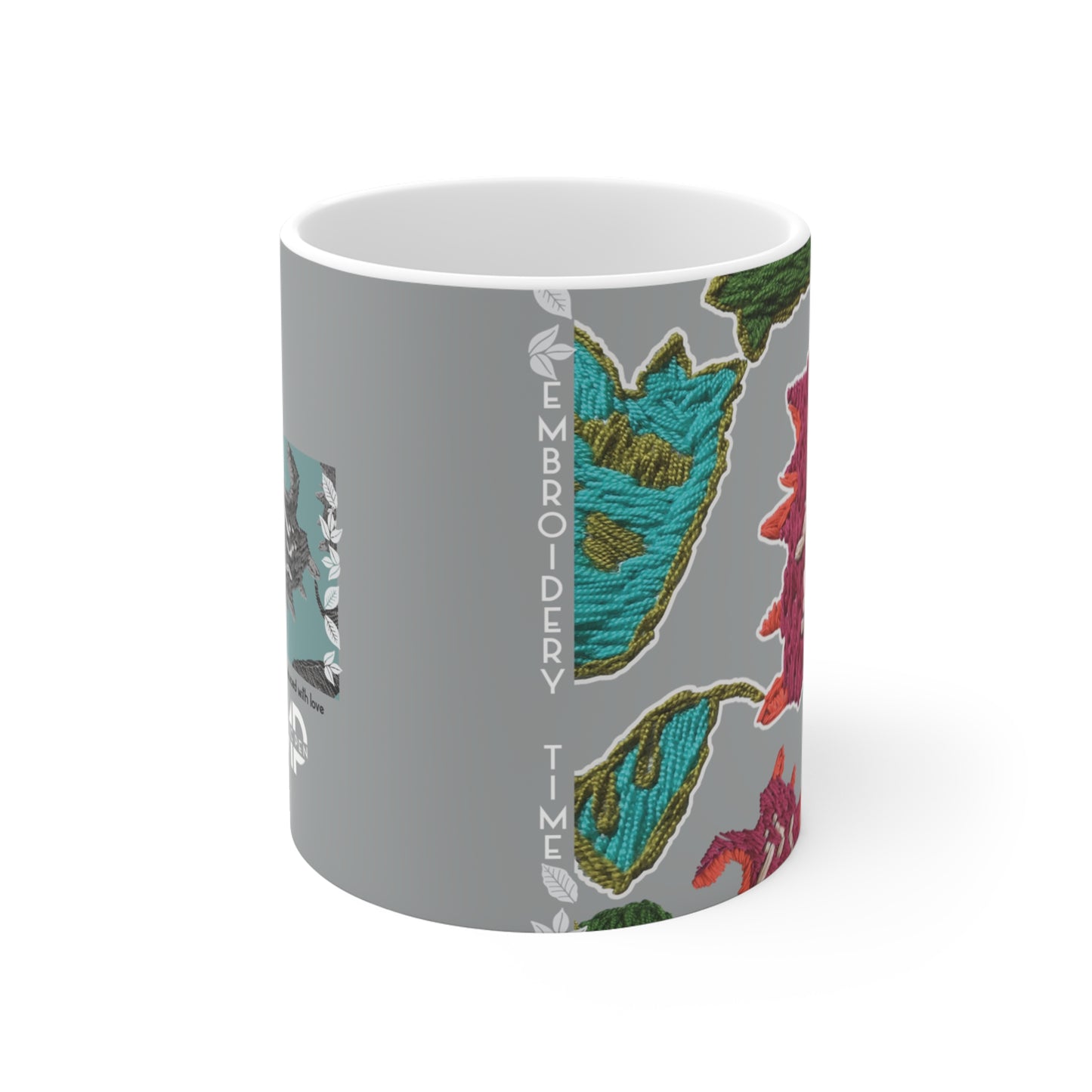 Embroidery Design Mug 11oz