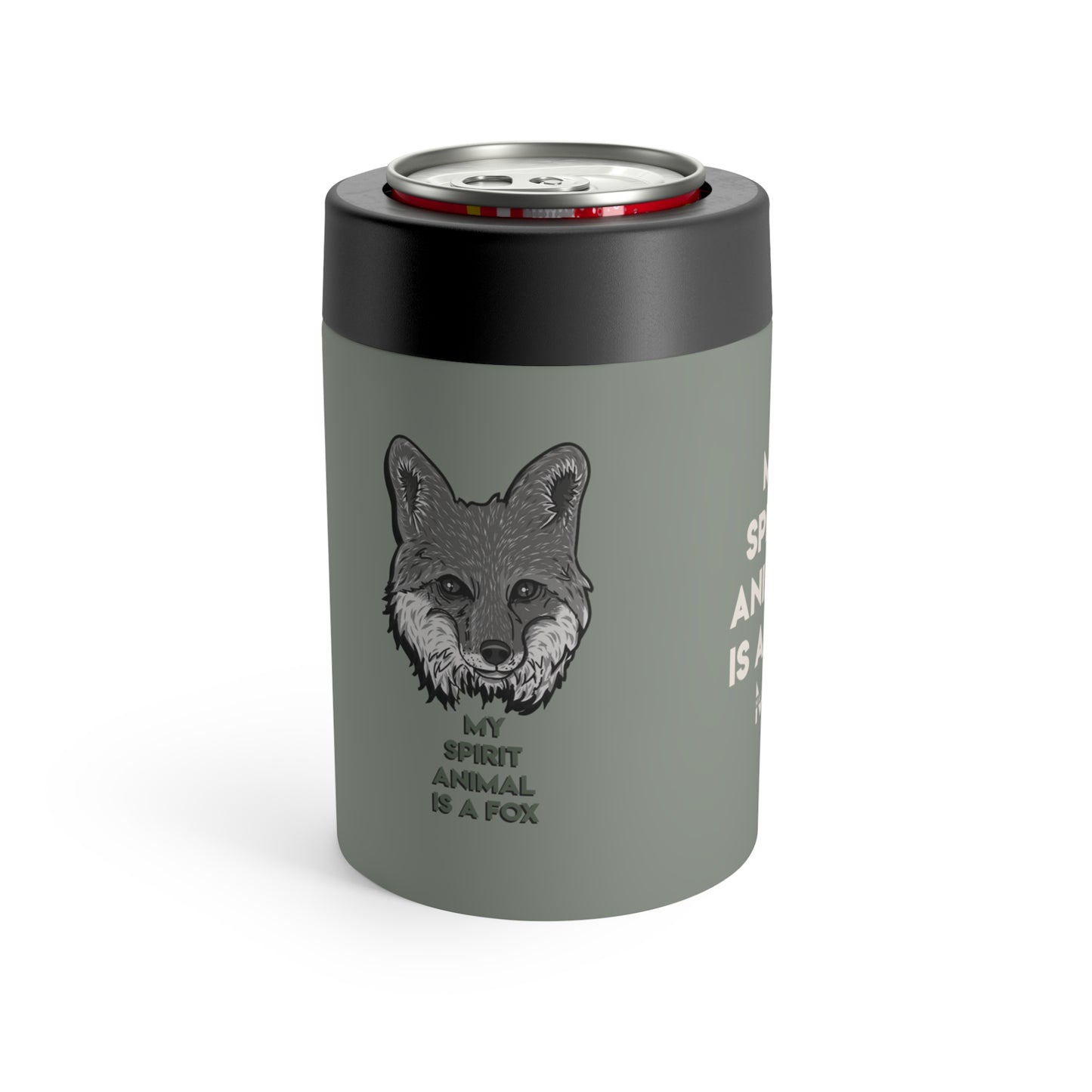 Fox Illustration-Can Holder