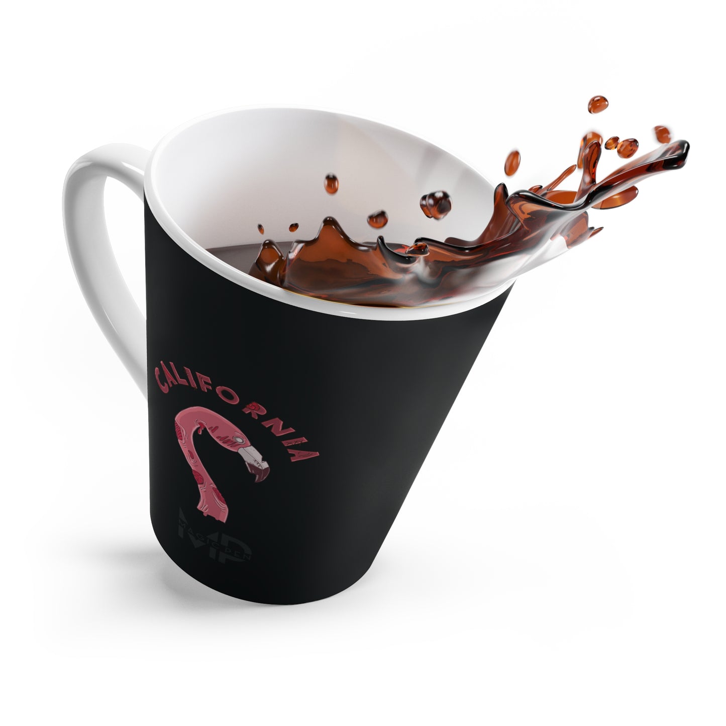 California Flamingo Latte Mug