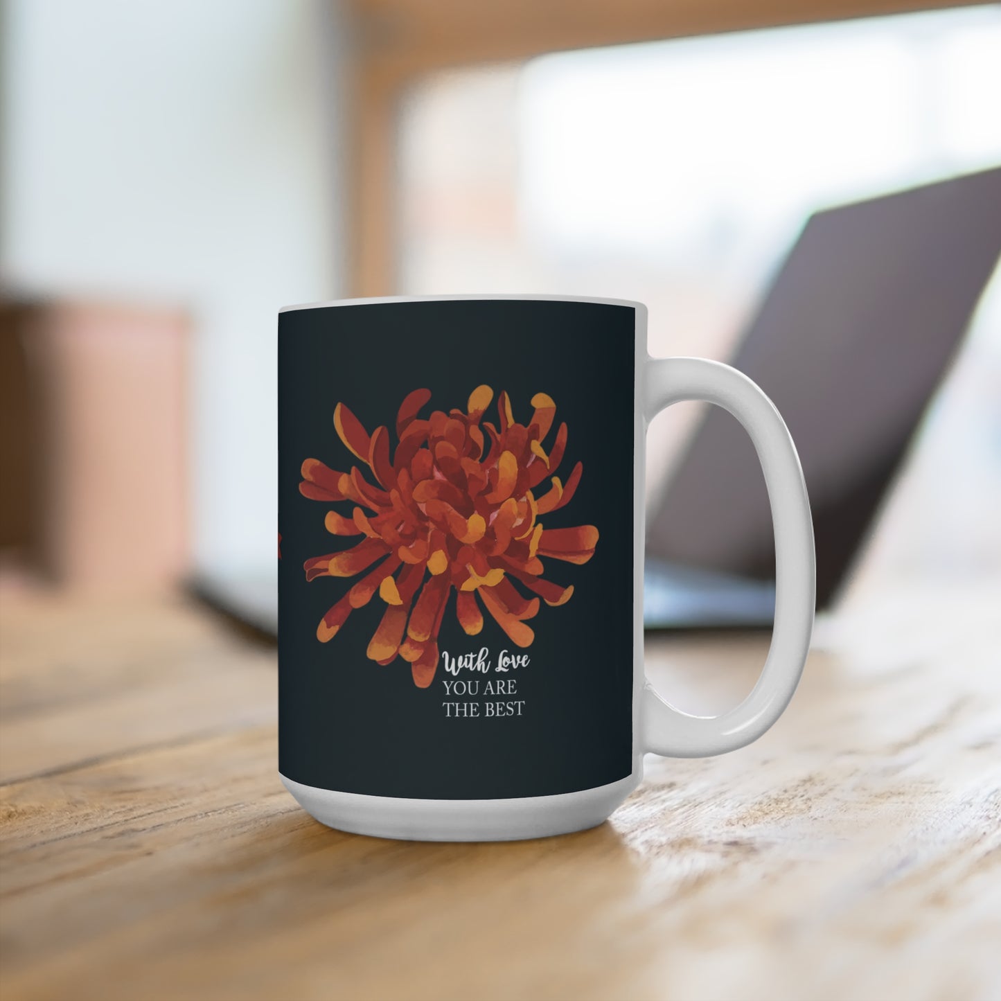 Flower Mug 15oz