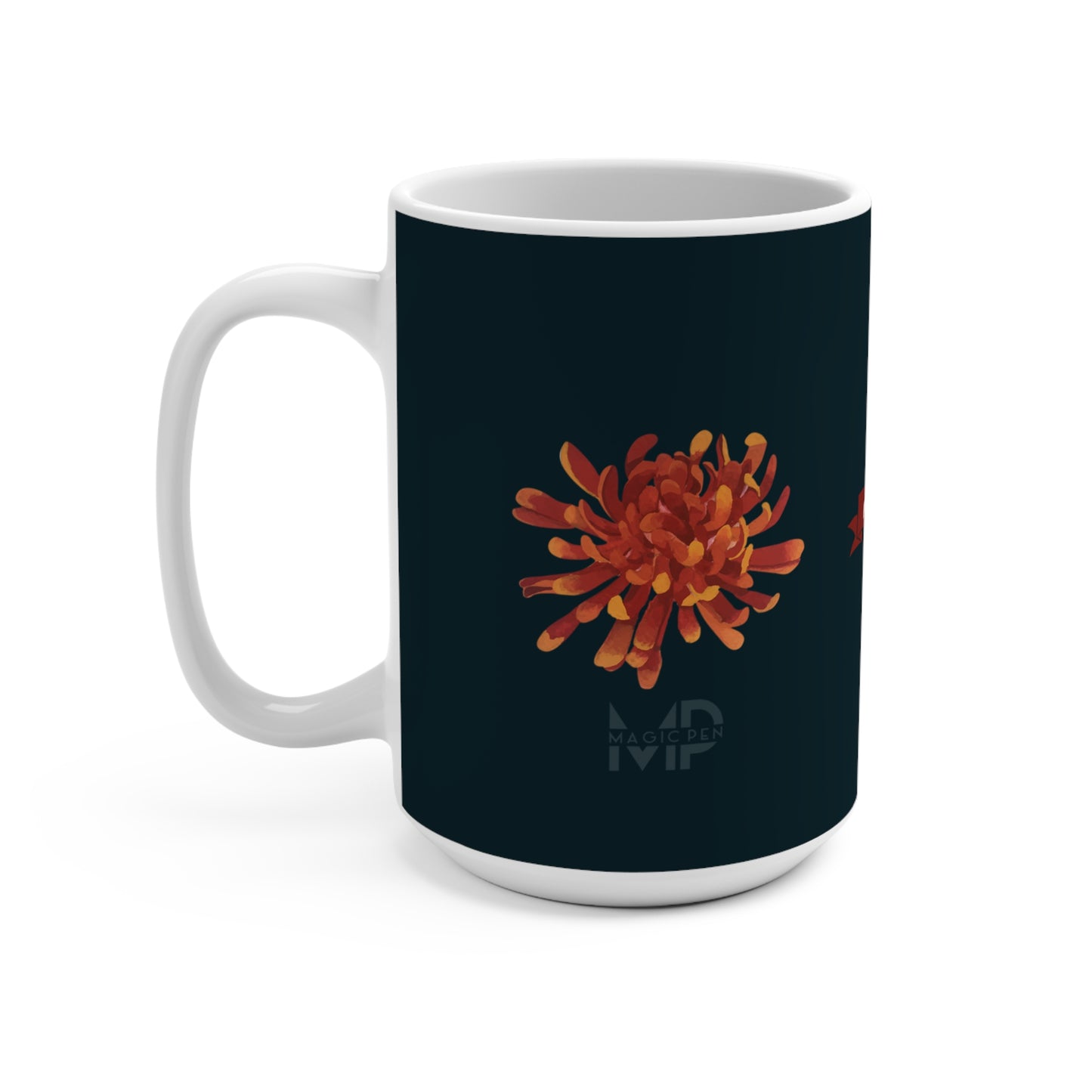 Flower Mug 15oz