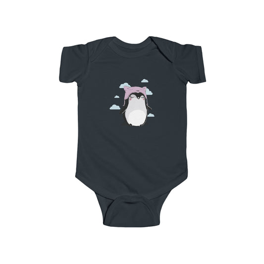 Cute Penguin Infant Fine Jersey Bodysuit