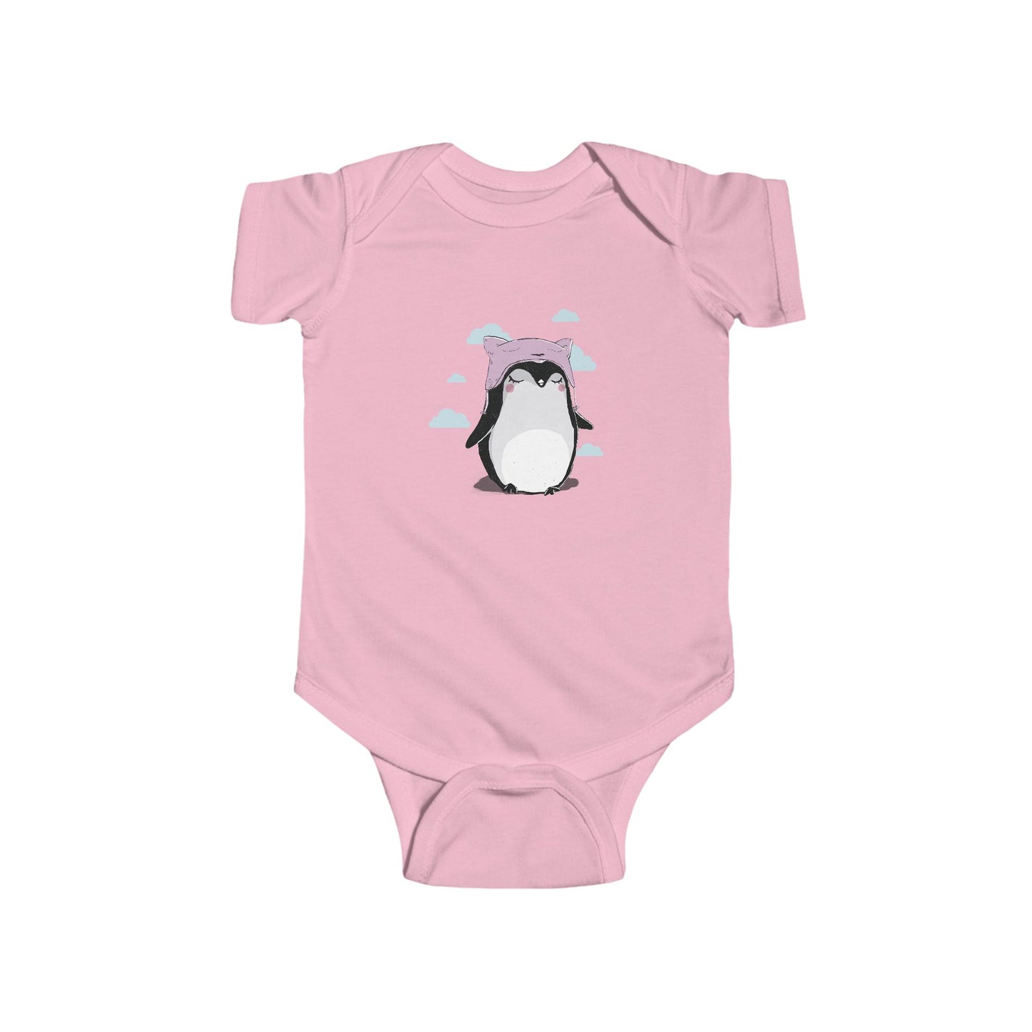 Cute Penguin Infant Fine Jersey Bodysuit