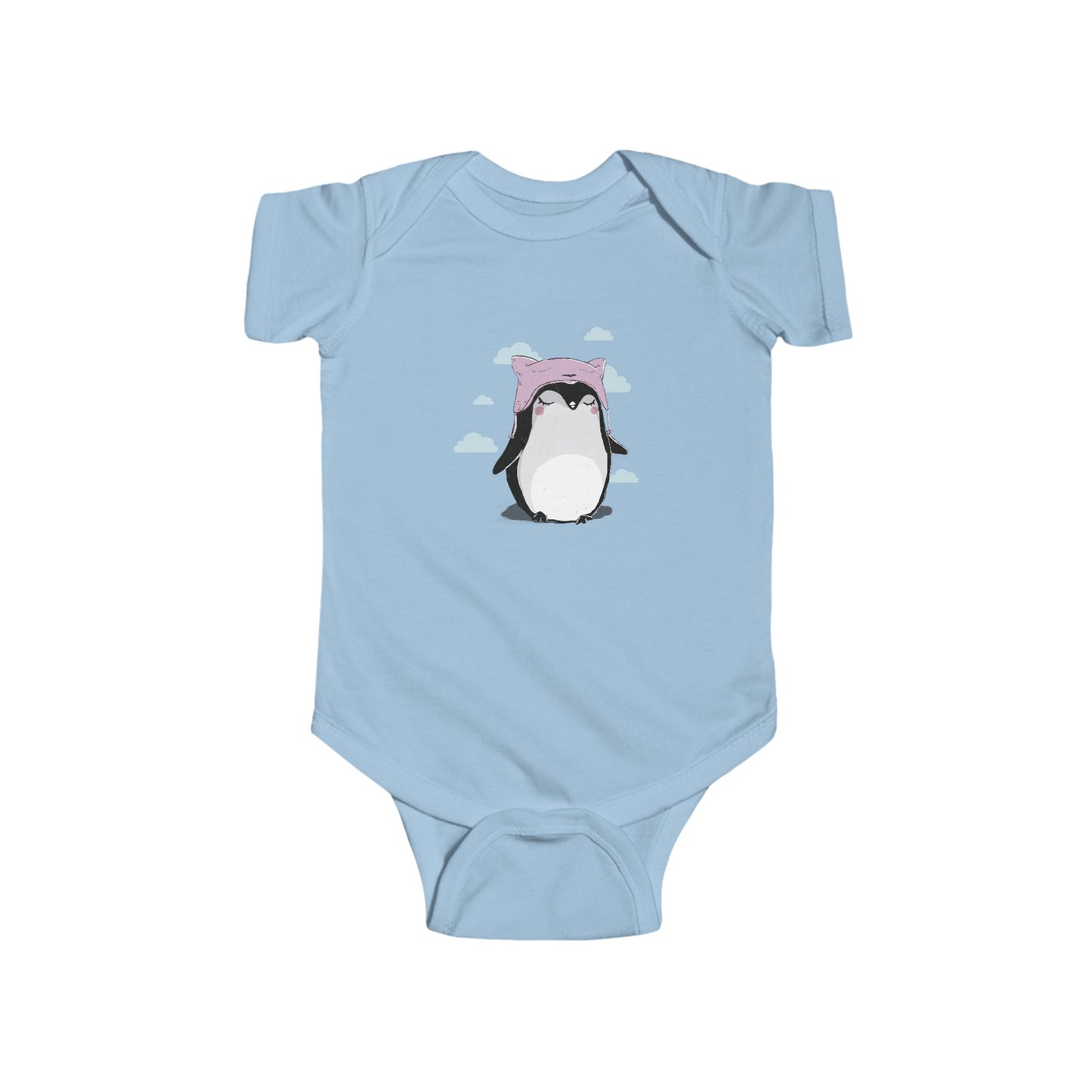 Cute Penguin Infant Fine Jersey Bodysuit