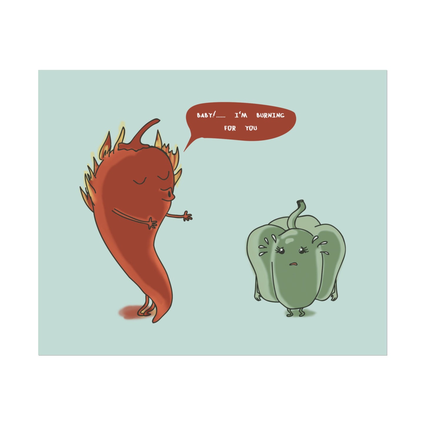 Fun Peppers-Rolled Posters