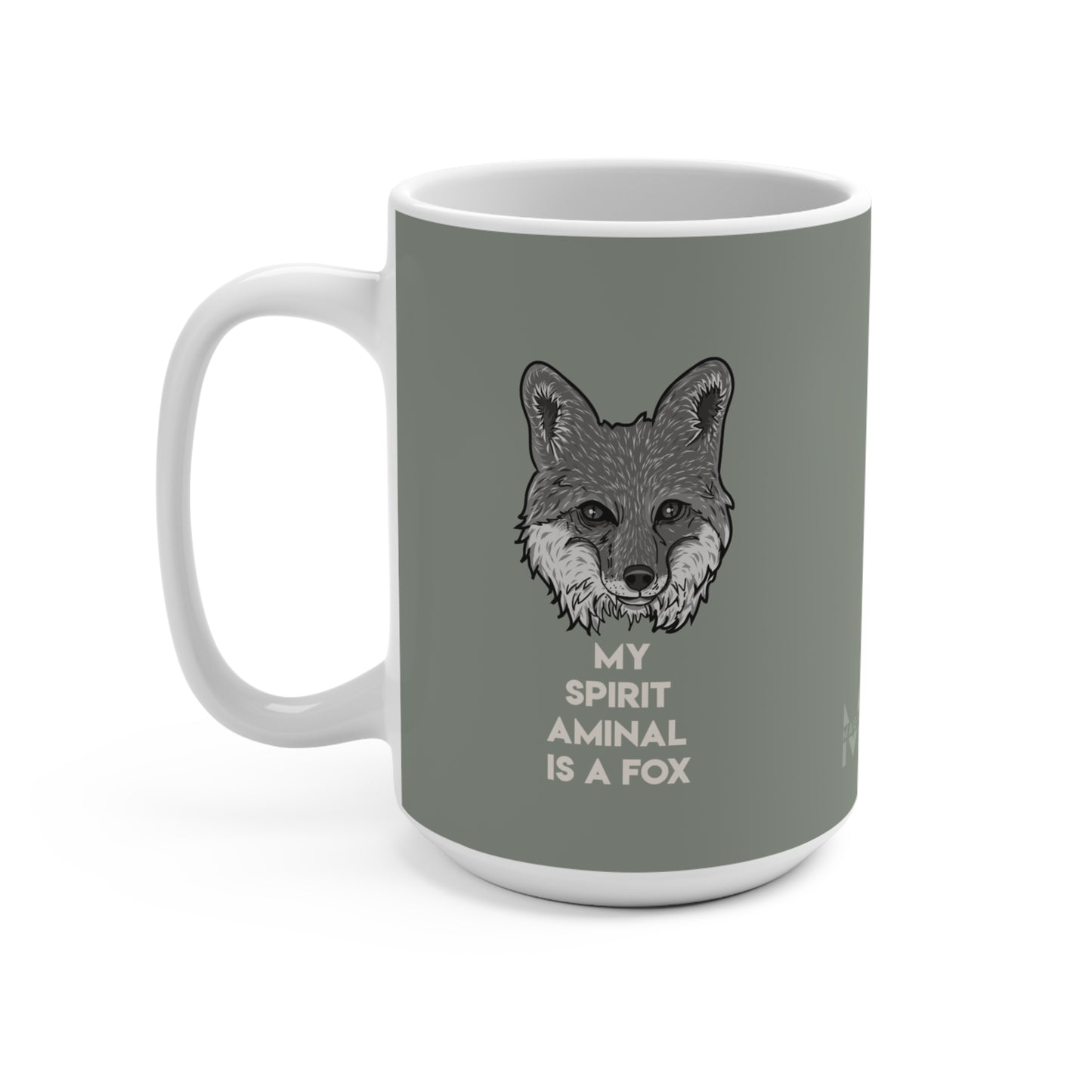 Fox illustration Mug 15oz