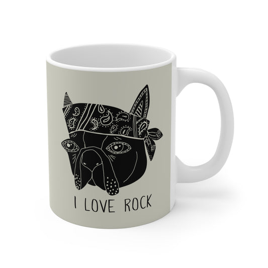 Rock Dog Mug 11oz