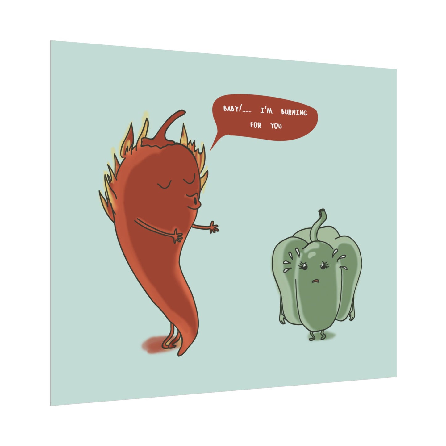 Fun Peppers-Rolled Posters