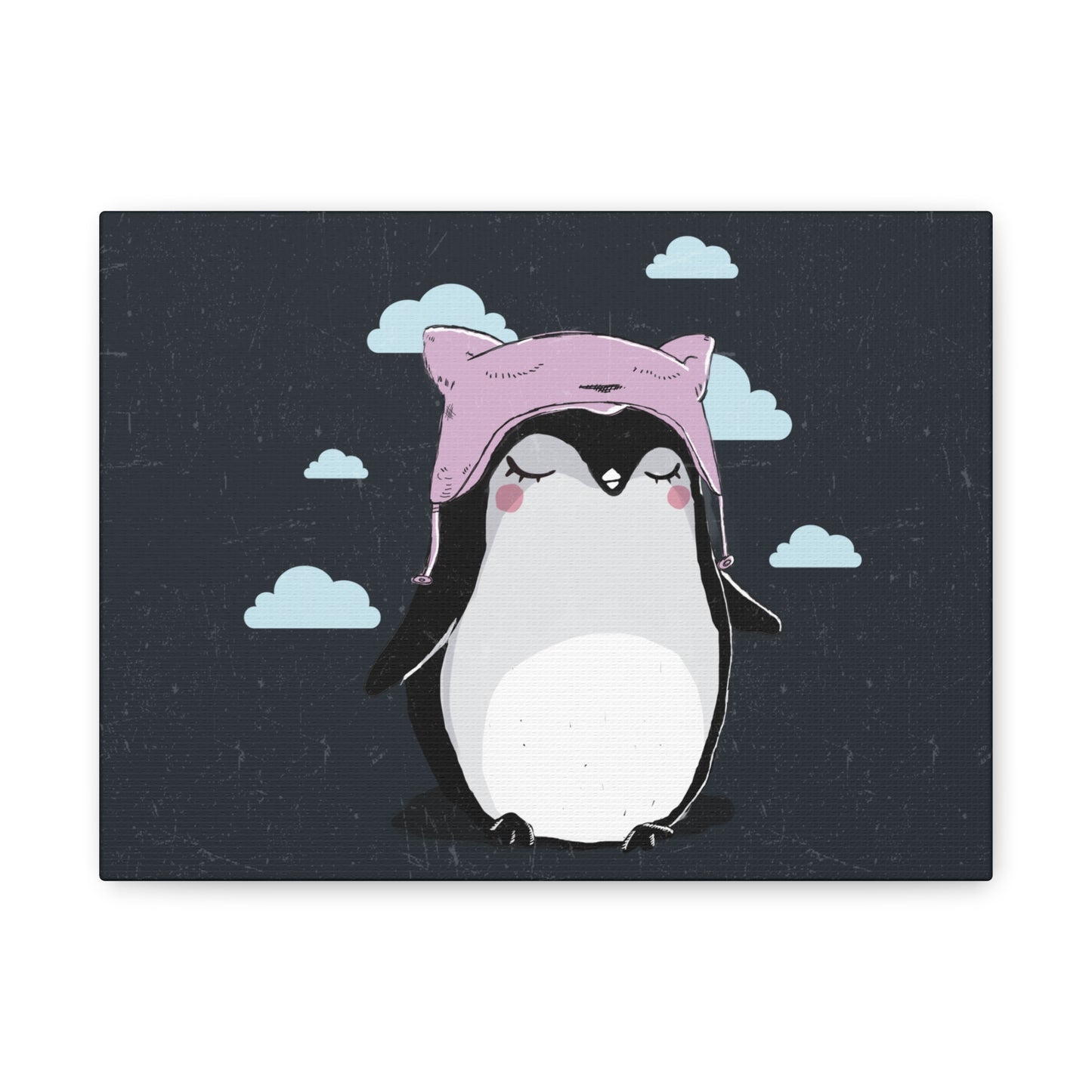 Penguin Matte Canvas, Stretched, 1.25"