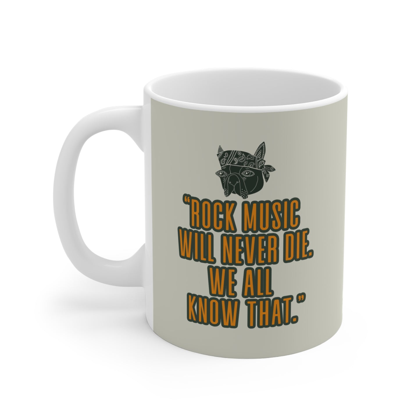 Rock Dog Mug 11oz