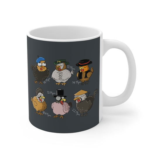 Cockerels Mug 11oz