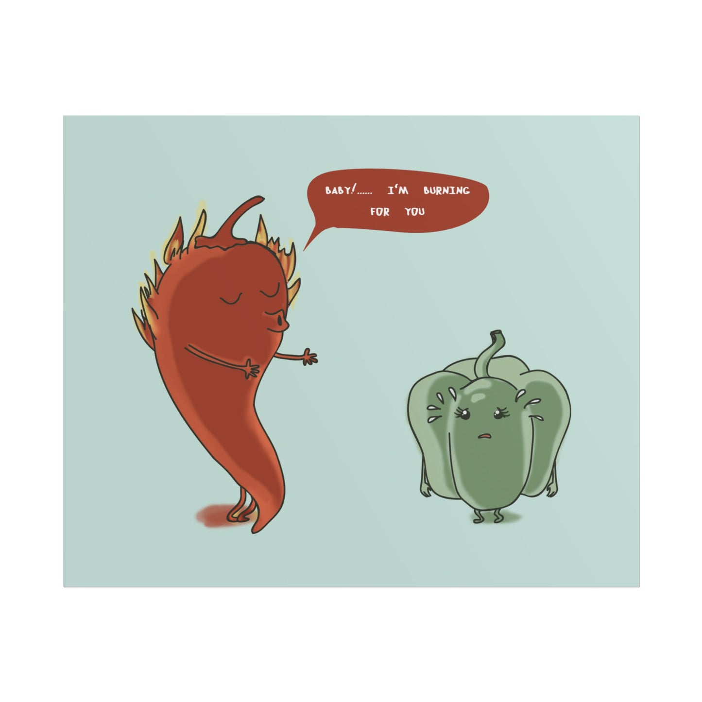 Fun Peppers-Rolled Posters