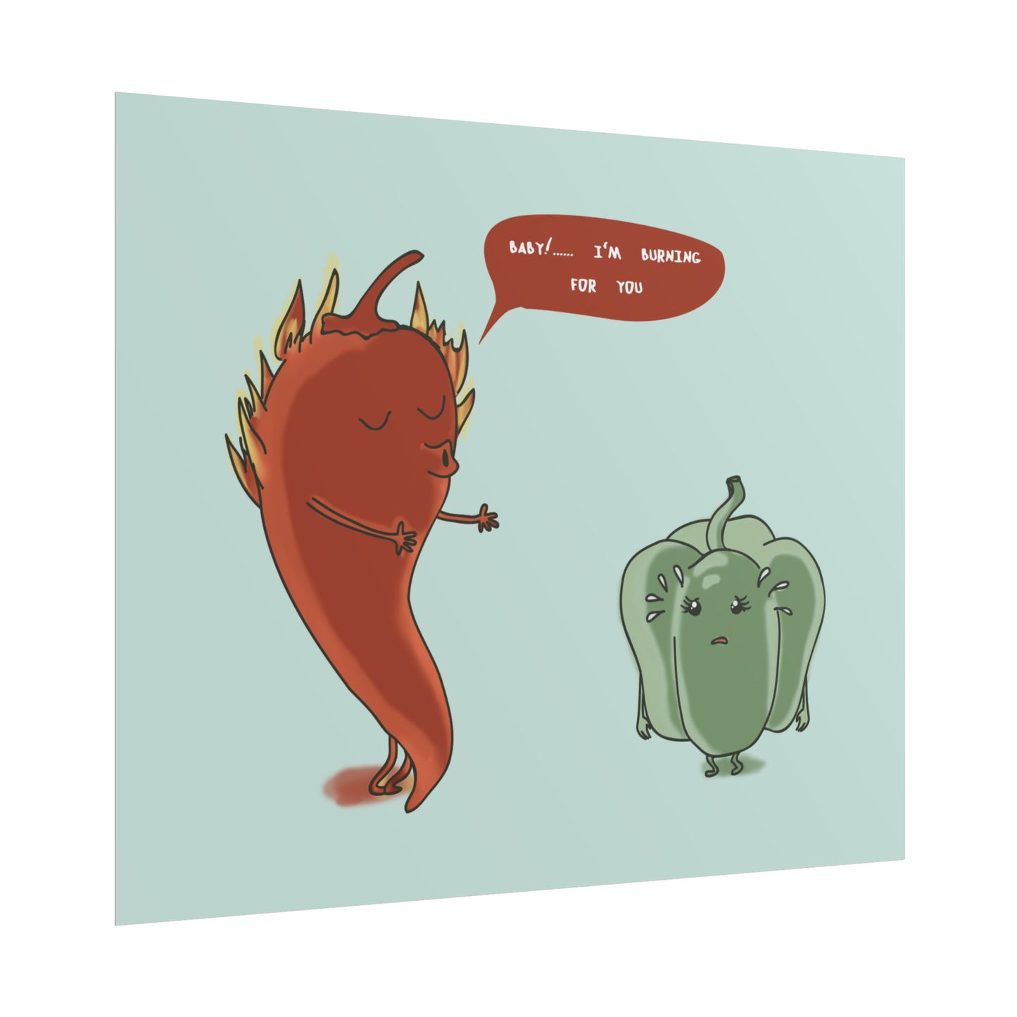 Fun Peppers-Rolled Posters