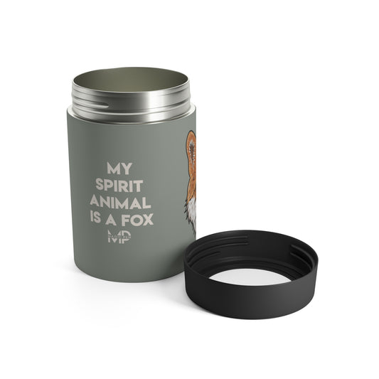 Fox Illustration-Can Holder