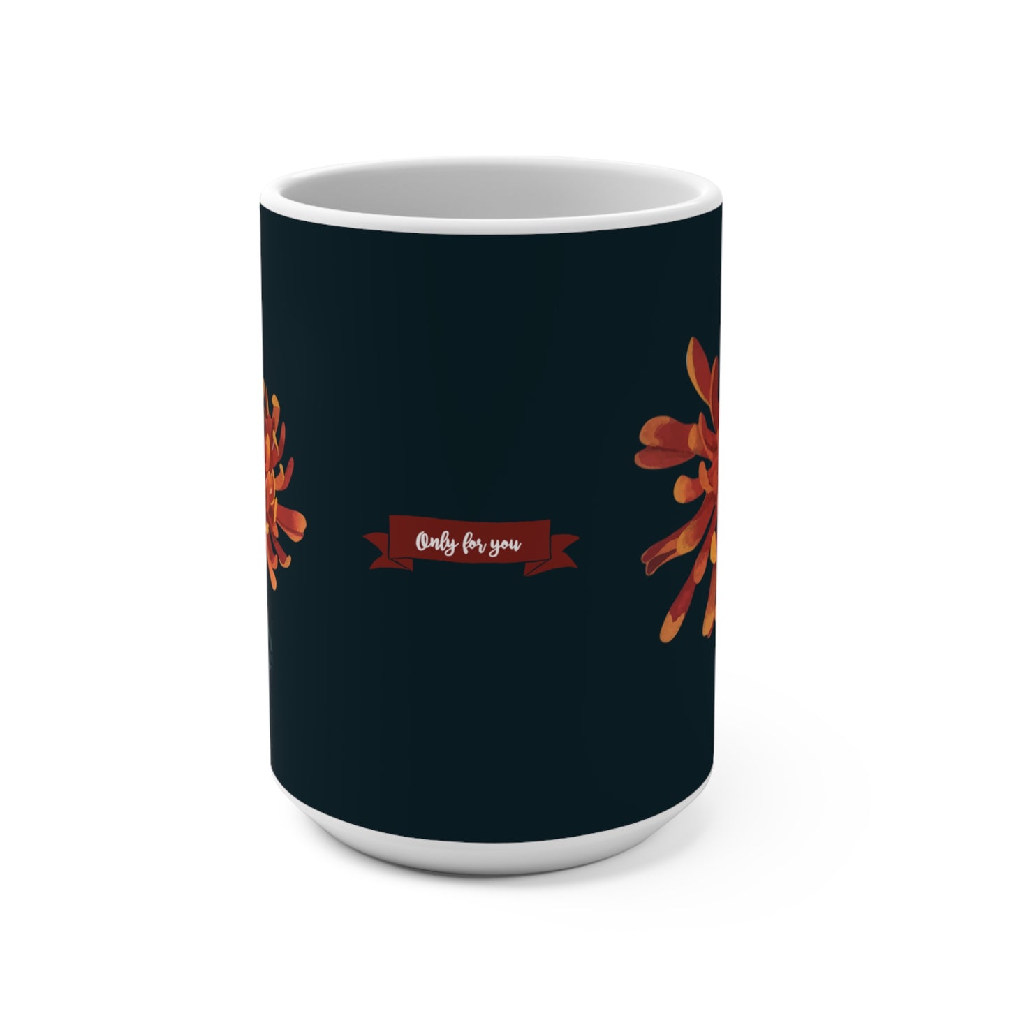 Flower Mug 15oz