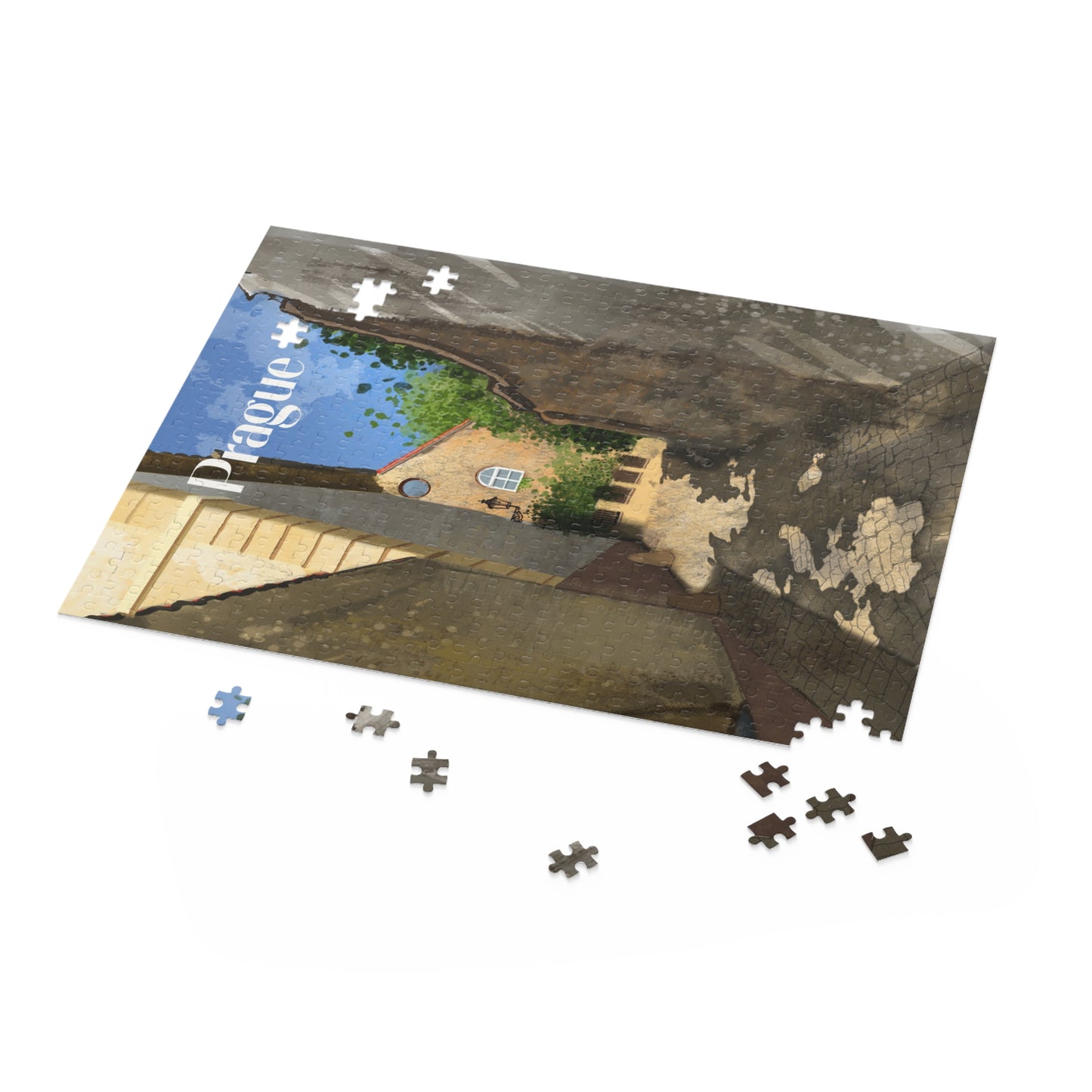 Puzzle Prague  (500-Piece)