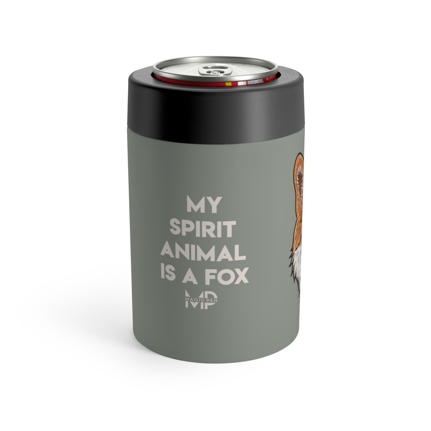Fox Illustration-Can Holder