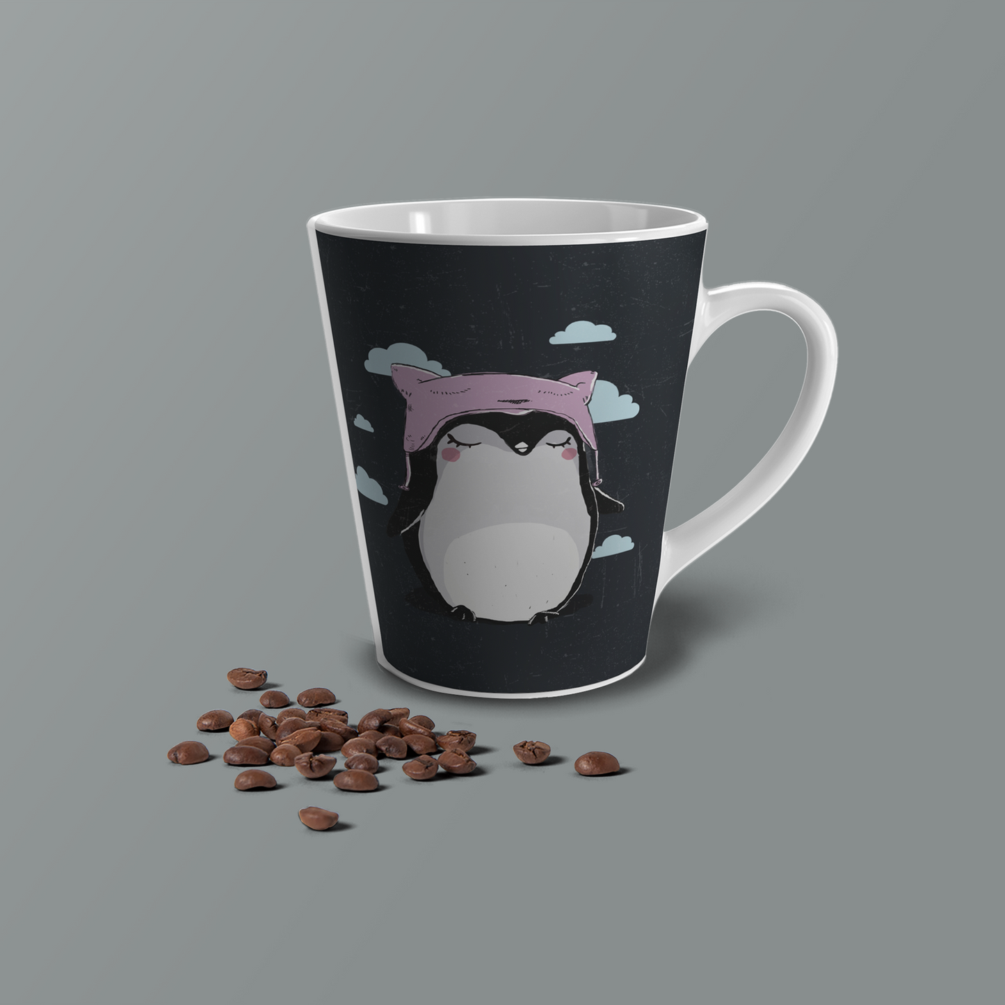 Penguin Latte Mug